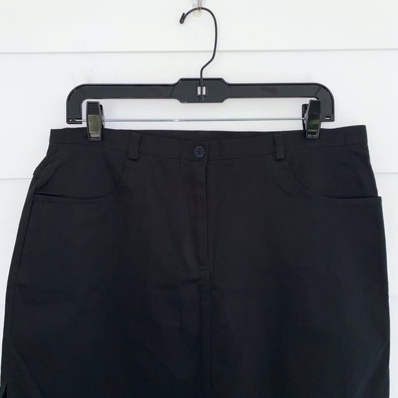 Vintage Deadstock 90s Y2K ILU Black Skirt 13 - Picture 4 of 9